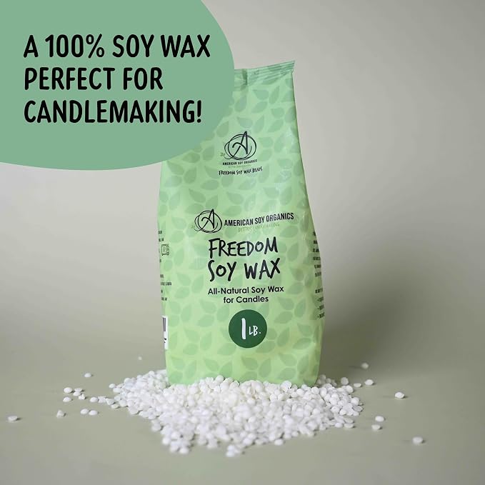 American Soy Organics - 1 lb Freedom Soy Wax Beads - Image 4