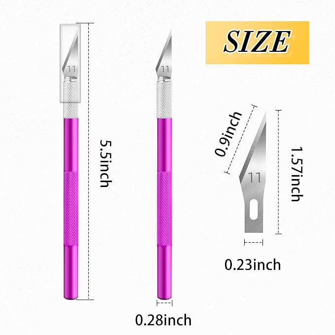 Exacto Knife, Craft Knife Hobby Knife 74 Pack - Image 2