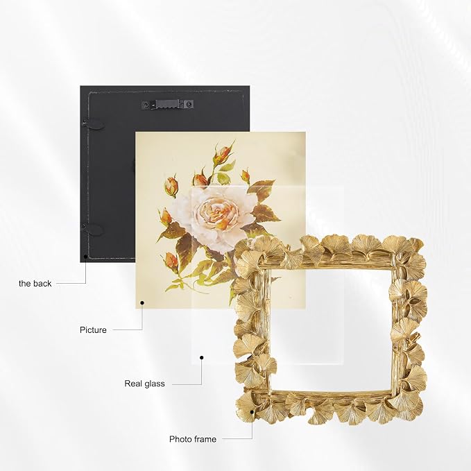 5x5 Vintage Picture Frames, Picture Frame - Image 5