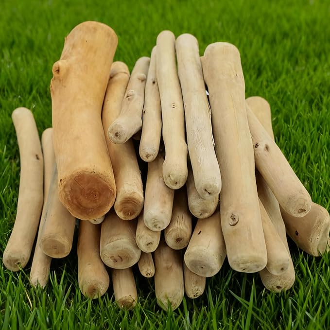 12cm Natural Driftwood Sticks for Crafts - Image 2
