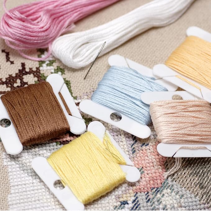 Embroidery Floss Organizer, Cross Stitch Thread Storage Box Tools - Image 5