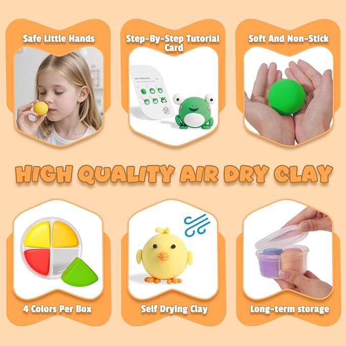 Air Dry Clay for Kids - Image 5