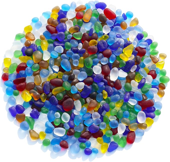 QYGL Sea Glass Stones by QYGL