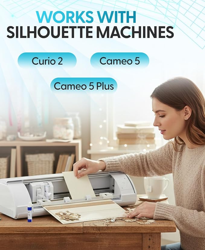Set of 2 Embossing Tools for Silhouette Cameo 5 and Silhouette Curio 2 - Image 5