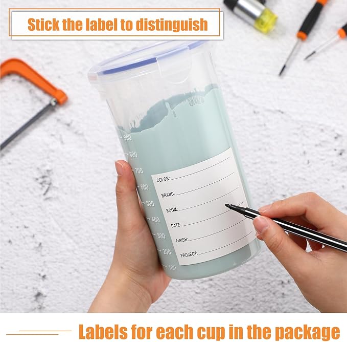 Remerry 8 Sets Paint Container - Image 6