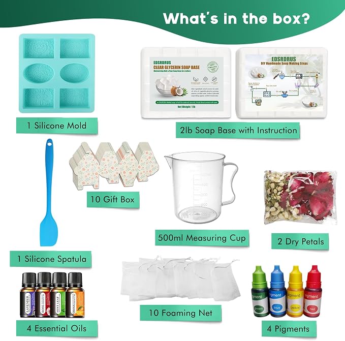 EDSRDRUS Basic Soap Making Kit for Adults - Image 2