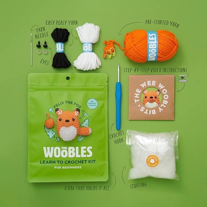 The Woobles Crochet Kit for Beginners - Image 3