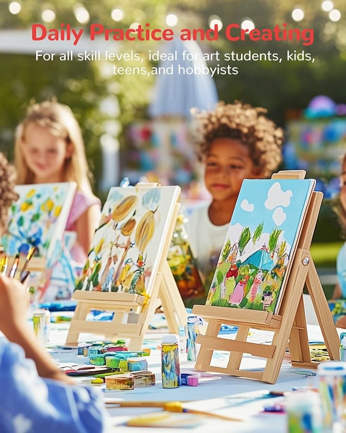 60Pcs 8x10 Canvas Boards for Kids PaintingInch Art Canvas Panels | 100% Cotton - Image 6