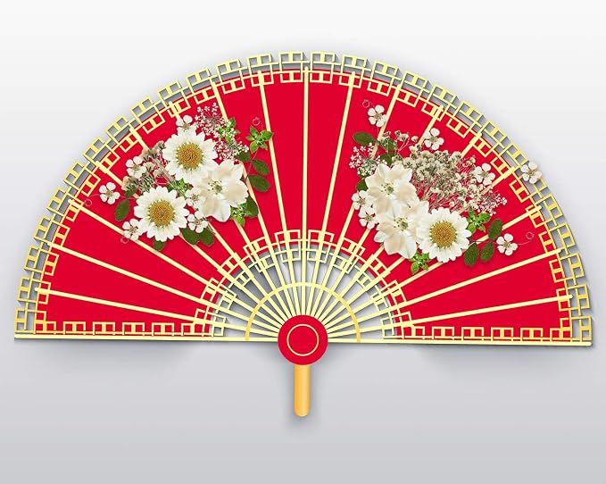Nuanchu 81 Pieces Pressed Flowers Bulk White Dried Flowers - Image 5