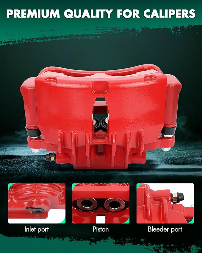SCITOO 18-B4722 18-B4723 Disc Brake Calipers Assembly with Bracket Fit For Ford For Mustang 1999 2000 2001 2002