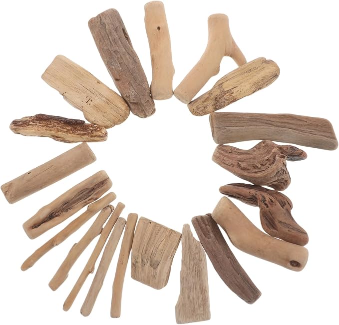 SHINEOFI Natural Driftwood Pieces by Unknown