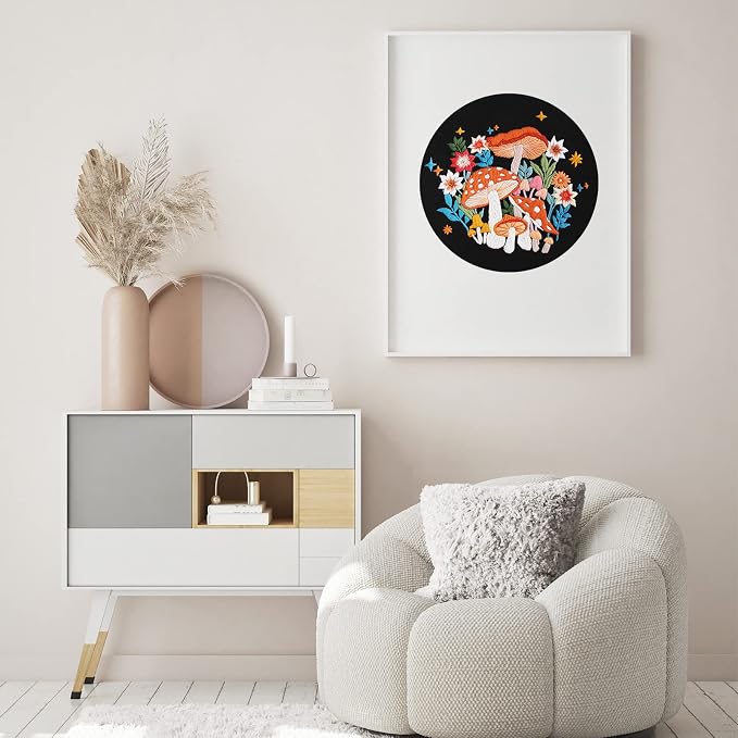 Louise Maelys Mushroom Embroidery Kit - Image 6