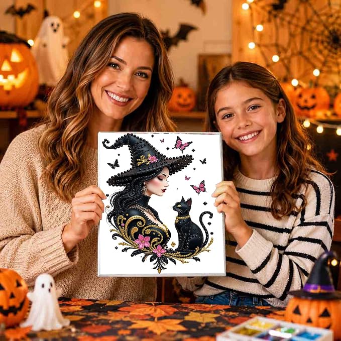 5D Witch Pearl Painting Kits for Adults - Image 5
