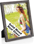 RPJC 11x14 inch Photo Frame Made of Solid Wood High Definition Glass Display by RPJC