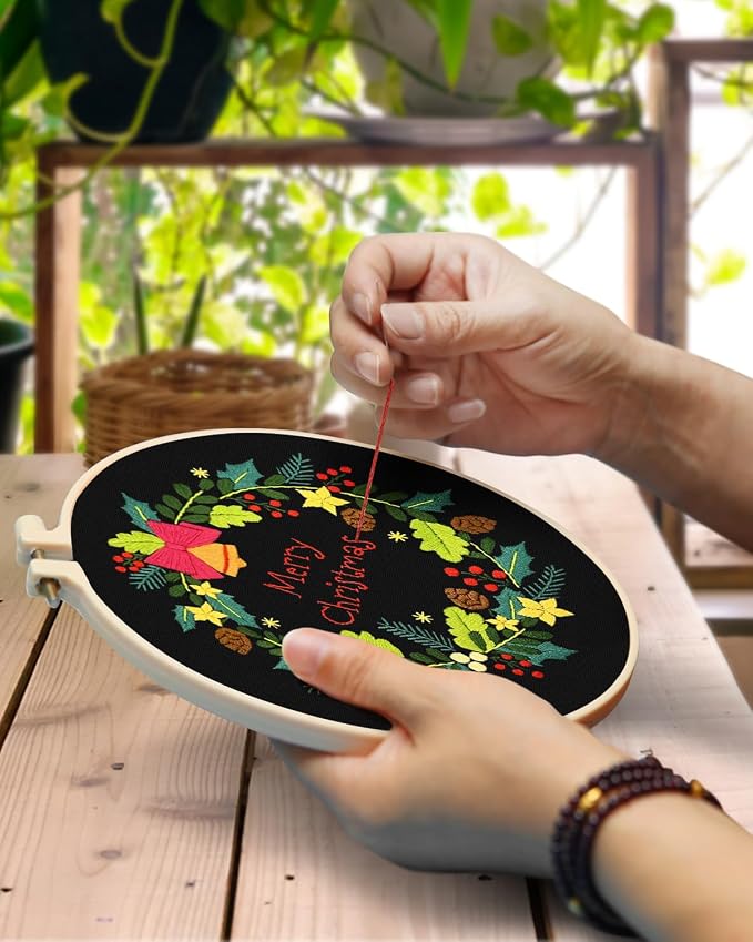 TINDTOP Christmas Embroidery Kit - Image 4