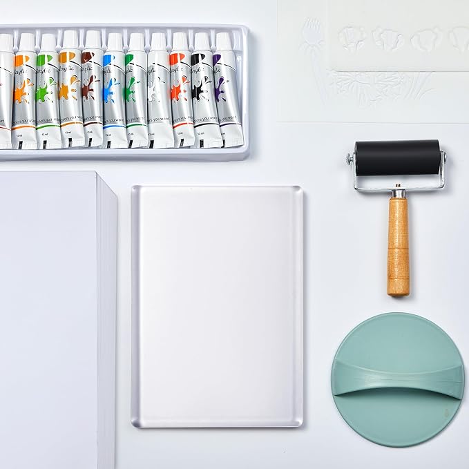 Fuyoooo 8" x 10" Gel Printing Plate Kit - Image 5