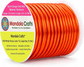 Mandala Crafts 10 Gauge Burnt Orange Anodized Aluminum Craft Wire, 32 FT | by MandalaCrafts
