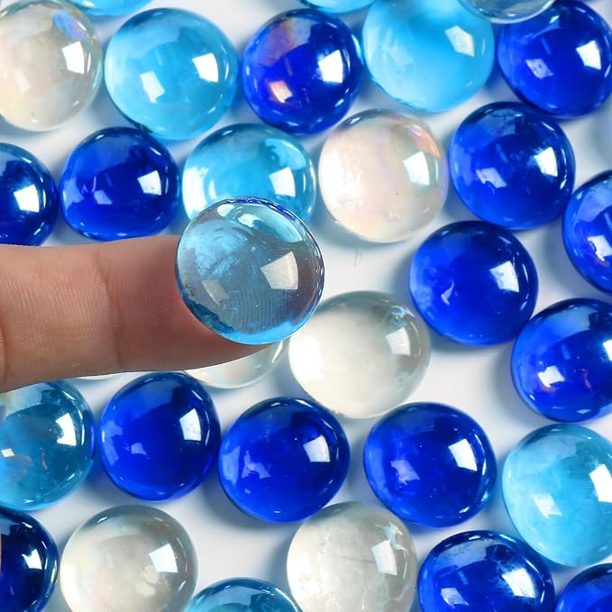5lbs Flat Glass Marbles for Vase - Image 6