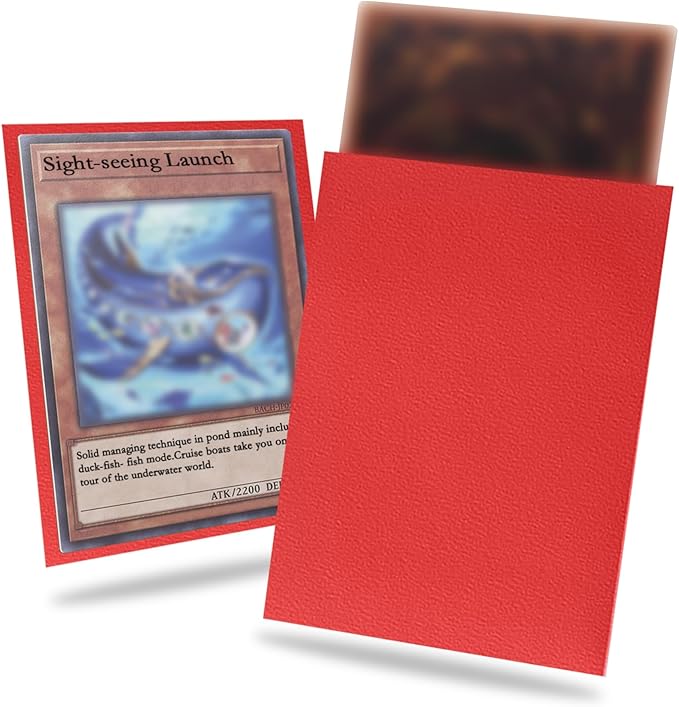 Ruby Card Sleeve 200 Pack Compatible by Fabmaker
