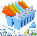 Silicone Popsicle Molds 12-cavity, DIY Ice Pop Mold by Choicy
