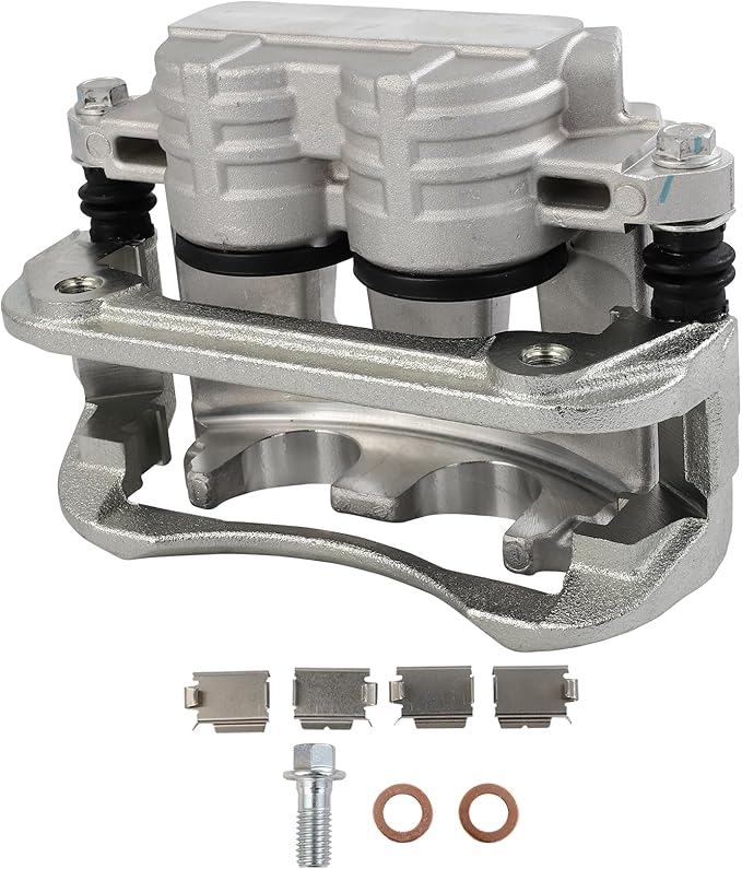 cciyu Front Left Brake Caliper Assembly w/Bracket 18B4929 2005 2006 2007 2008 2009 2010 For Ford For Mustang