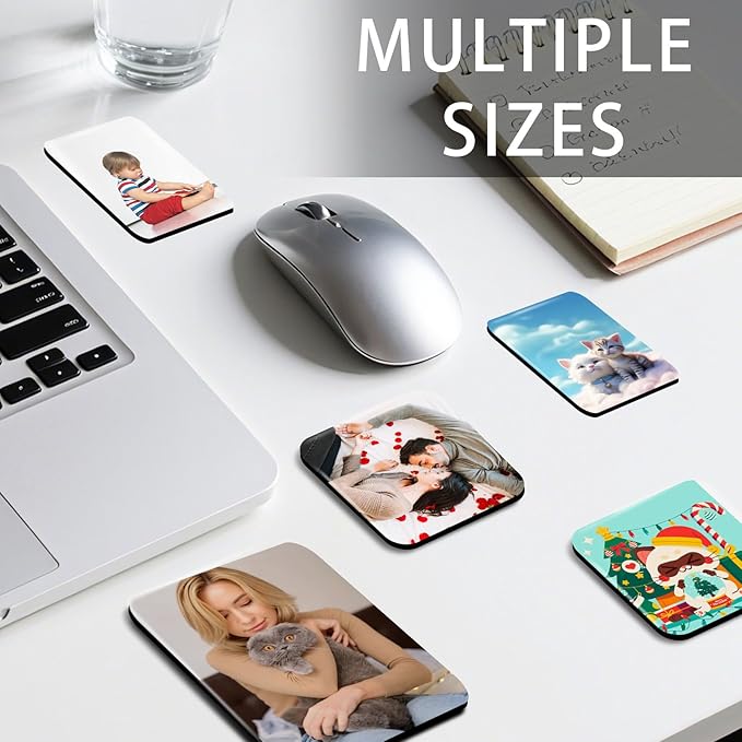 40Pcs Sublimation Picture Magnet Blanks Personalized Square Magnets - Image 5