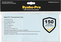 Premium Matte Clear Card Sleeves, 150 Sleeves 2.6''x3.6'' Compatible by RyshePro