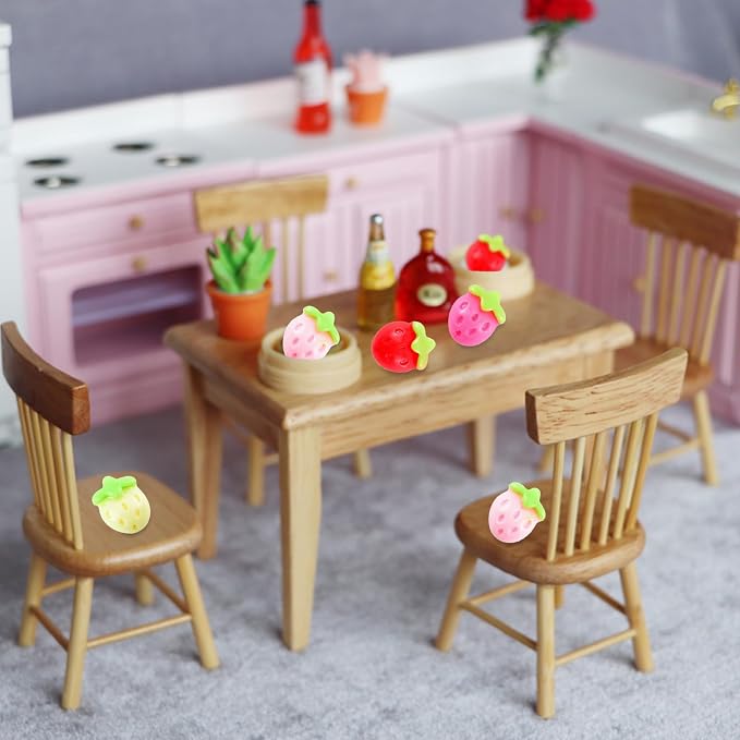 100 Pieces Colorful Tiny Strawberry - Image 5