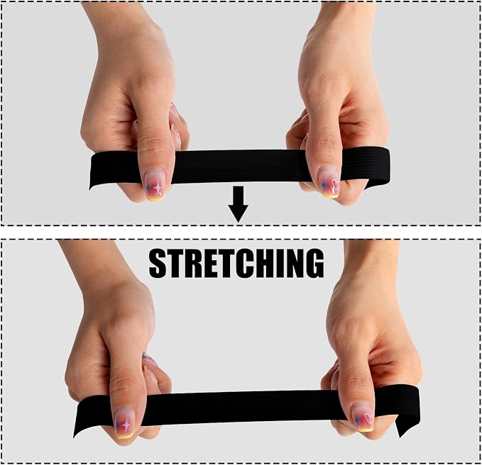Elastic Band for Sewing, 3/4 Inch x 12 Yard High Elasticity Sewing Elastic - Image 6