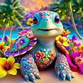 SHICERNHJ Sea Turtle 5D Diamond Painting by Unknown