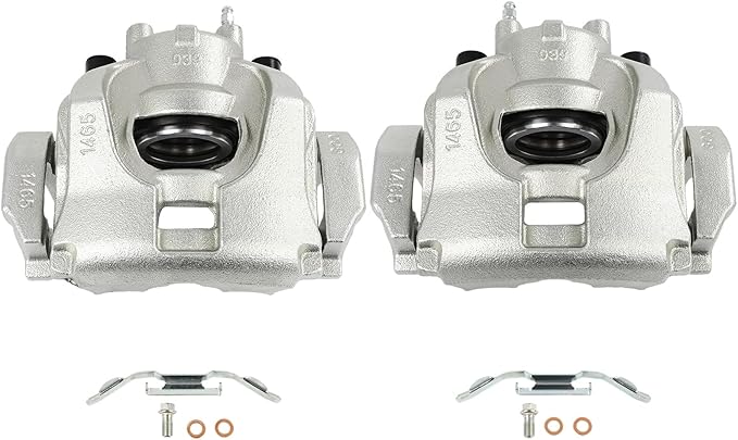 SCITOO Front Brake Calipers With Bracket 18B5474 18B5475 Compatible For Ford For Fusion 2013-2020,For Ford For Police Responder Hybrid 2019-2020,For Lincoln For MKZ 2013-2020