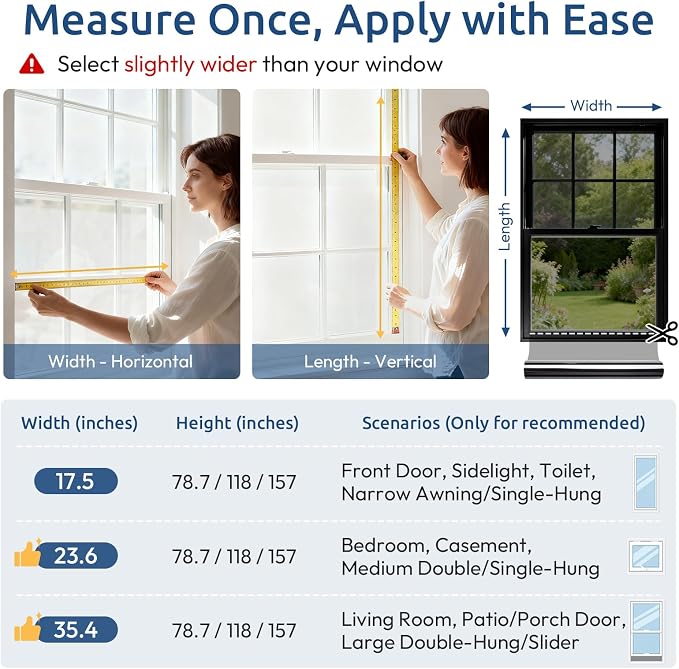 rabbitgoo One Way Privacy Window Film Window Tint - Image 8