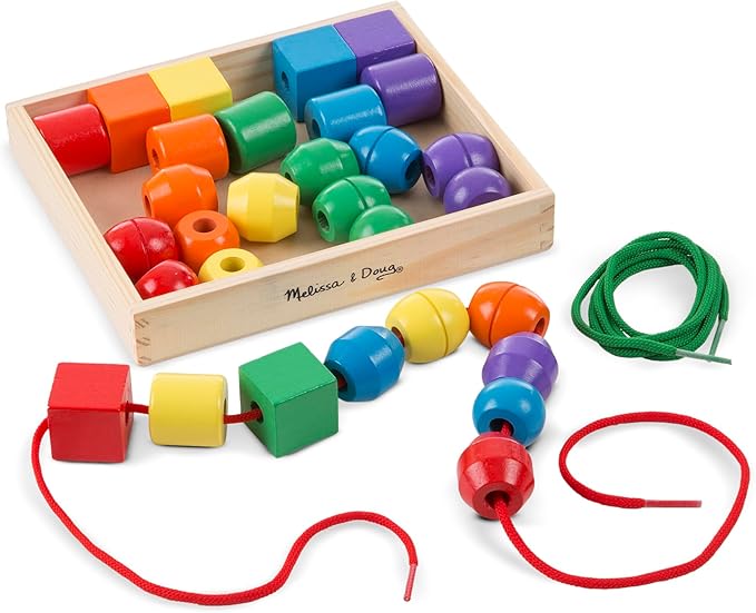 Melissa & Doug Primary Lacing Beads by Unknown