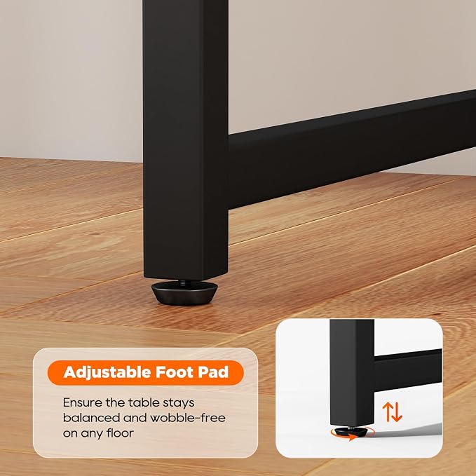 PayLessHere | 63 Inch Computer Desk | Vintage | Office Desk - Image 6