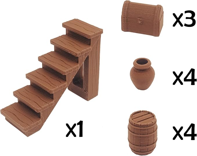 Dungeon Walls Modular DND Terrain Set - Image 6