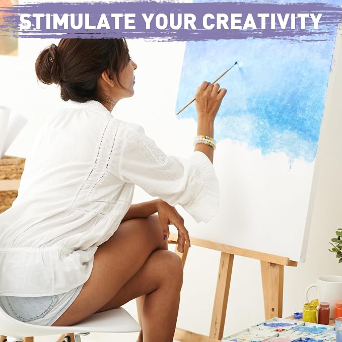 ESRICH Stretched Canvas for Painting 24x36 Inch, 2 Pack Large Canvas for - Image 6