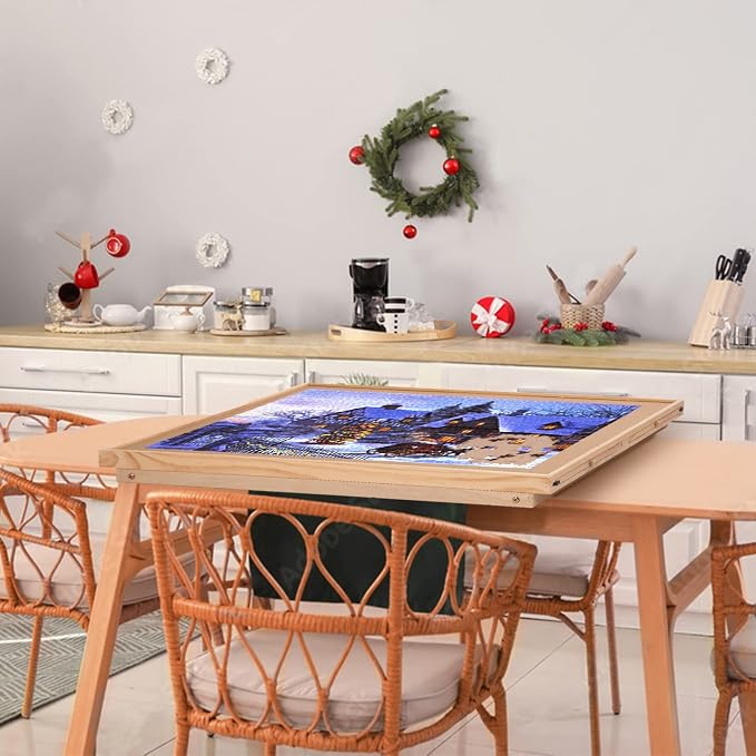 Yacona Puzzle Board 1500 Pieces, Jigsaw Puzzle Table - Image 6