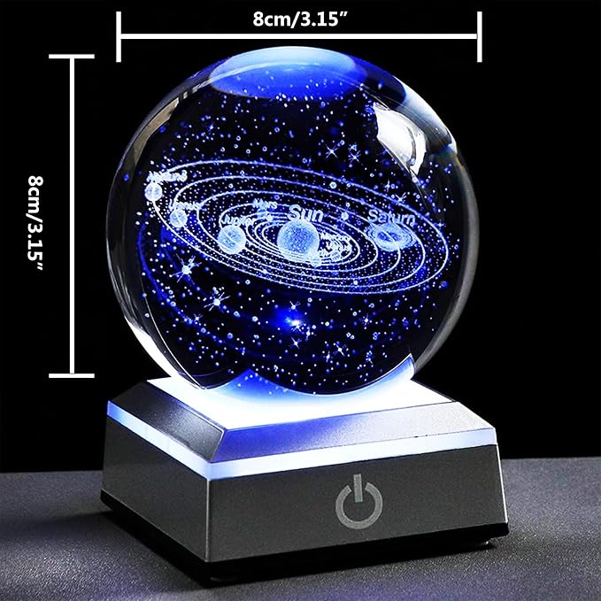 3D Solar System Crystal Ball - Image 4