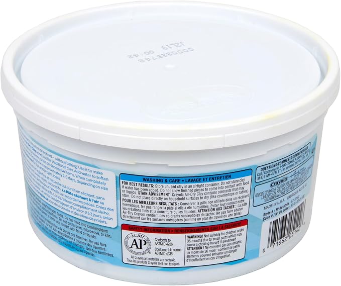 Crayola Air Dry Clay, 2.5lb Tub - Image 4