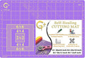 G+ Self-Healing Cutting Mat, True A3 12 x 18" Purple/Black Eco-Friendly by G