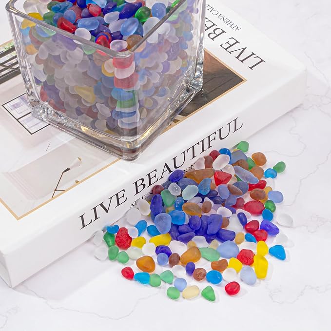 Keedolla 3 Lb Rainbow Fish Tank Rocks Gravel - Image 5