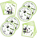 40Pcs Panda Birthday Decorations Cute Cartoon Animal Panda Themed Baby Shower by Unknown