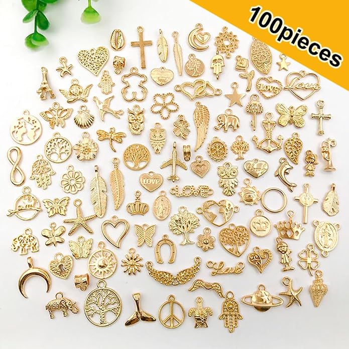 Jewelry Making Charms Pendants for Bracelet Bulk lot Necklace Earrings Keychain - Image 2