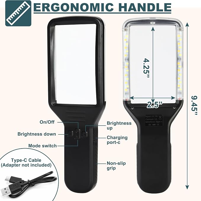 15X Rechargeable Magnifying Glass - Image 7