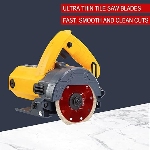 GoYonder 4.5 inch Super Thin Diamond Tile Blade, X Teeth Diamond Saw Blades for Cutting Porcelain Tiles Marbles