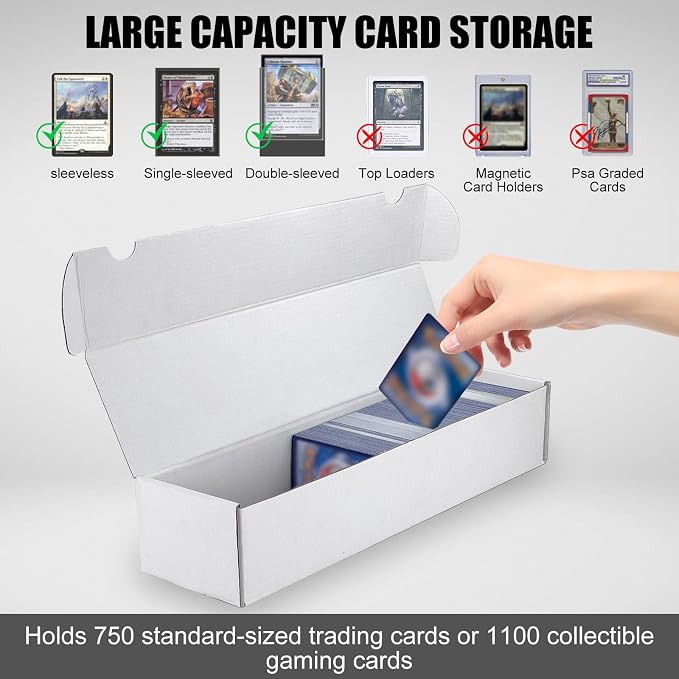 Trading Card Storage Box, Collectible Trading Cards - Image 3