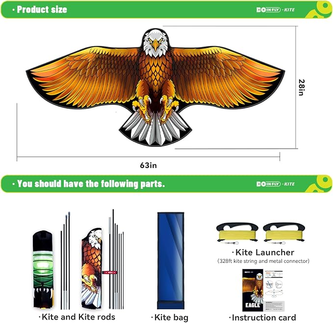 Kite for Ages 8-12, Single Line String Professional Kites for Beach and Outdoor - Image 5