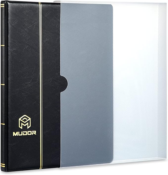 MUDOR Currency Album, 60 Pockets Banknote Collection Book - Image 7