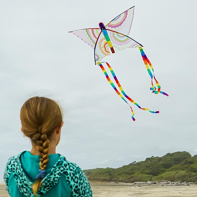 In the Breeze Coloring Butterfly Kite - Image 4