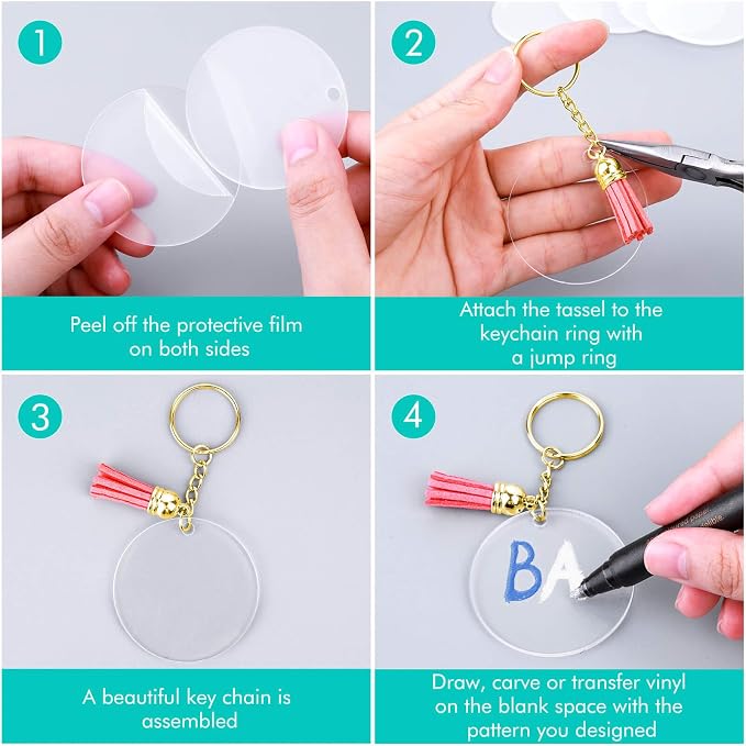 Audab Blank Keychain Set - Image 7